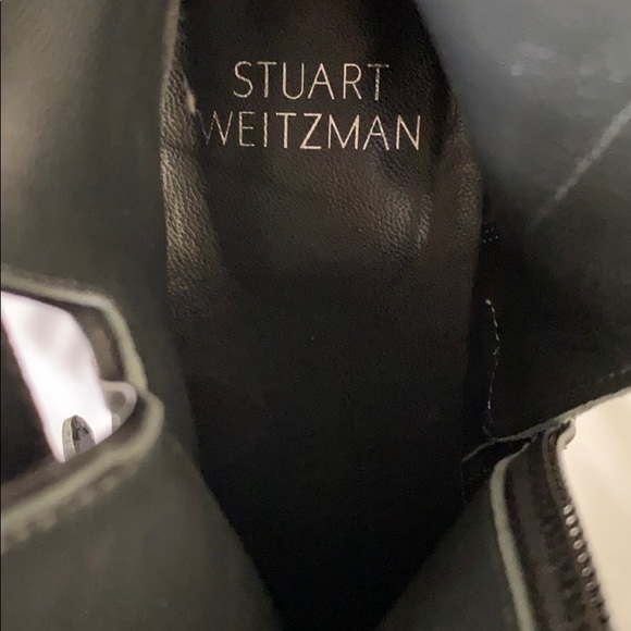Stuart Weitzman Studded Leather Booties - Picture 5 of 6